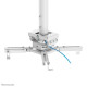 Neomounts CL25-530WH1 Soporte de techo para proyector - alt. 25,5 cm - fácil montaje - movimiento completo