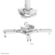 Neomounts CL25-550WH1 Soporte de techo para proyector - alt. 74,5-114,5 cm - fácil montaje - movimiento completo