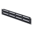 STARTECH.COM - StarTech.com Panel de Parcheo 2U de 48 Puertos Cat6 RJ45 de Montaje