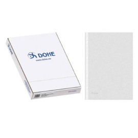 DOHE - CAJA 100 FUNDAS MULTITALADRO BASIC FOLIO 235X330 DOHE 90490 - 90490