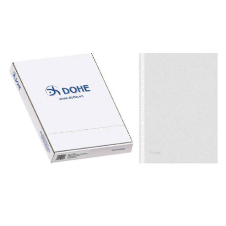 DOHE - CAJA 100 FUNDAS MULTITALADRO BASIC FOLIO 235X330 DOHE 90490 - 90490