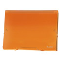 DOHE - DOHE Clasificador acordeon PP A4 traslucido naranja - 90618