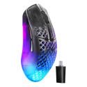Steelseries Aerox 3 Wireless Gen 2 ratón Juego mano derecha RF Wireless + Bluetooth Óptico 26000 DPI