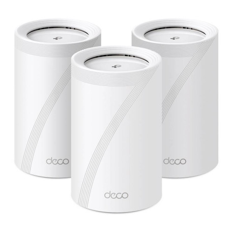 TP-LINK - TP-Link Deco BE65 Tribanda (2.4 GHz / 5 GHz / 6 GHz) Wi-Fi 7 (802.11be) Blanco 4 Interno - DECO BE65(3-PACK)