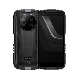 Doogee Fire 3 Pro 14 cm (5.5'') Android 15 USB Tipo C 4 GB 128 GB 8350 mAh Negro, Gris