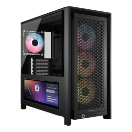 CORSAIR - Corsair FRAME 4000D LCD RS ARGB Midi Tower Negro - cc-9011326-ww