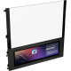 CORSAIR - Corsair FRAME 4000D LCD RS ARGB Midi Tower Negro - cc-9011326-ww