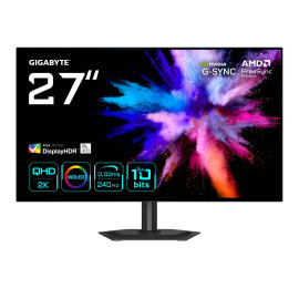 GIGABYTE - GIGABYTE GO27Q24G Monitor Gaming OLED 27” 2K QHD - 2560 x 1440