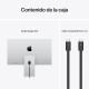APPLE - Apple Studio Display XDR - Vidrio nanotexturizado - Adaptador de montaje VESA (Soporte no incluído) - mfeq4yp/a