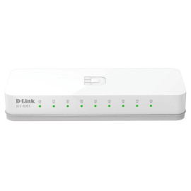 D-LINK - D-Link 0 No administrado Fast Ethernet (10/100) Escritorio Blanco - DES-1008C/E