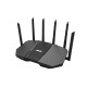 ASUS RT-BE90U BE9400 AiMesh router inalámbrico 2.5 Gigabit Ethernet Tribanda (2.4 GHz / 5 GHz / 6 GHz) Negro