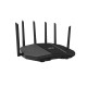 ASUS RT-BE90U BE9400 AiMesh router inalámbrico 2.5 Gigabit Ethernet Tribanda (2.4 GHz / 5 GHz / 6 GHz) Negro