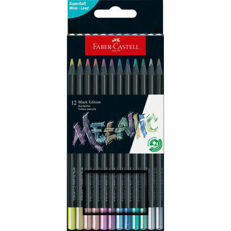 FABER-CASTELL - Faber-Castell 116415 lápiz de color Colores surtidos 12 pieza(s) - 116415