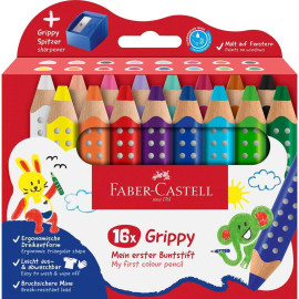 FABER-CASTELL - Faber-Castell 110645 lápiz de color Negro, Azul, Marrón, Verde, Azul claro