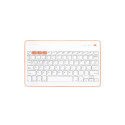 SILVERHT - SilverHT Wireless KB White + Peach - 111936740199