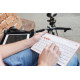 SILVERHT - SilverHT Wireless KB White + Peach - 111936740199