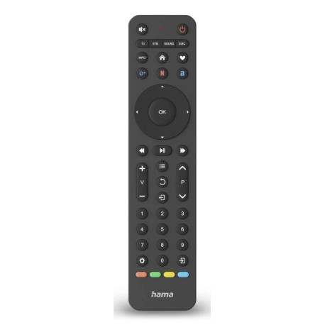 HAMA - Hama 00221053 mando a distancia IR inalámbrico TV Botones - 221053