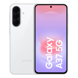 SAMSUNG - Samsung Galaxy A37 5G 17 cm (6.7'') SIM doble Android 16.0 USB Tipo C 8 GB 256 GB 5000 mAh Blanco - SM-A376BZWGEUE