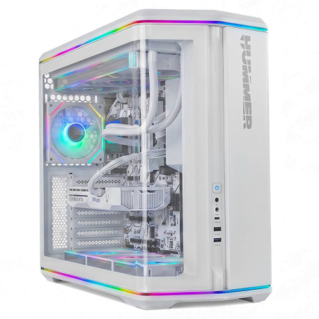 NOX - NOX Hummer Semitorre ATX cristal curvo ARGB Blnc - nxhummeranvilwh