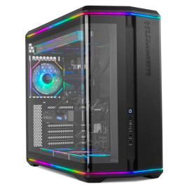 NOX - NOX Hummer Semitorre ATX cristal curvo ARGB Ngr - nxhummeranvilbk