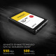 INTENSO - Intenso SSD de 2,5'' SATA III Top Doble Pack, SSD interna, 2x 128 GB, negro - 3812432