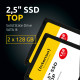 INTENSO - Intenso SSD de 2,5'' SATA III Top Doble Pack, SSD interna, 2x 128 GB, negro - 3812432