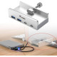 EQUIP - Equip 128967 hub de interfaz USB 3.2 Gen 1 (3.1 Gen 1) Type-A 5000 Mbit/s Aluminio - 128967