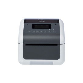BROTHER Impresora de etiquetas, recibos y pulseras de sobremesa de 4 de 203ppp con red cableada, WiFi y Bluetooth.