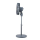 Sogo Ventilador Negro Base 360º Rdo. 16″ 65w