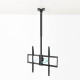 TOOQ - TooQ Soporte de Techo Extensible para Pantallas 50''-100'', Negro - LPCE11100TSLI-B