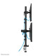 NEWSTAR - Neomounts DS60-600BL2-1 Soporte de monitor triple 10-32'' - DS60-600BL2-1