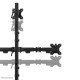 NEWSTAR - Neomounts DS60-600BL2-1 Soporte de monitor triple 10-32'' - DS60-600BL2-1