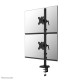 NEWSTAR - DS60-600BL2V Brazo de monitor doble 10-32 - DS60-600BL2V