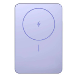 Xiaomi Super Slim Magnetic Power Bank 5000 Ión de litio 5000 mAh Cargador inalámbrico Violeta