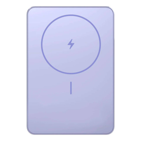 Xiaomi Super Slim Magnetic Power Bank 5000 Ión de litio 5000 mAh Cargador inalámbrico Violeta