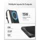 VEGER MagOn W1151-B 10000mAh powerbank Magnetic Wireless PD20W