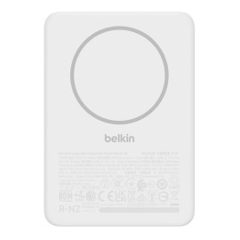 Belkin BPD010hqWH 5000 mAh Cargador inalámbrico Blanco