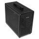 NOX Hummer Mini torre M-ATX portable mesh Ngr
