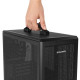 NOX Hummer Mini torre M-ATX portable mesh Ngr