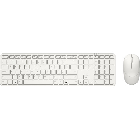 DELL Pro 5 KM526 teclado Ratón incluido Hogar / Oficina RF inalámbrico QWERTY Español Blanco