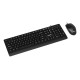 Philips 2000 series SPT6247B/85 teclado Ratón incluido Universal USB QWERTY Inglés Negro