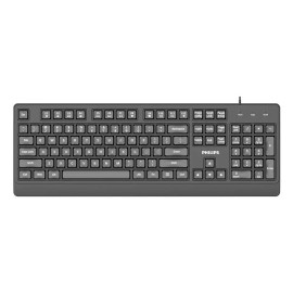 Philips 2000 series SPK6247B/85 teclado Universal USB QWERTY Negro