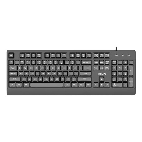 Philips 2000 series SPK6247B/85 teclado Universal USB QWERTY Negro