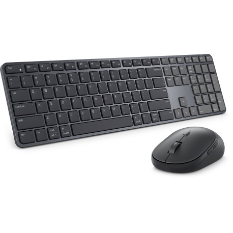 DELL Pro 7 Slim KM726 teclado Ratón incluido Hogar / Oficina RF Wireless + Bluetooth QWERTY Español Negro