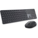 DELL Pro 7 Slim KM726 teclado Ratón incluido Hogar / Oficina RF Wireless + Bluetooth QWERTY Español Negro