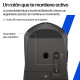 HP Ratón inalámbrico negro 405 silencioso