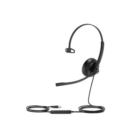 Yealink UH34 SE Mono Auriculares Alámbrico Diadema Oficina/Centro de llamadas Negro