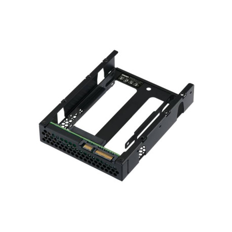 QNAP QDA-A2AR caja para disco duro externo 2.5'' Carcasa de disco duro/SSD Negro