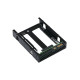 QNAP QDA-A2AR caja para disco duro externo 2.5'' Carcasa de disco duro/SSD Negro