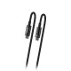 Baseus CAWJ040101 cable USB USB 2.0 2 m USB C 0,48 Gbit/s 240 W Negro